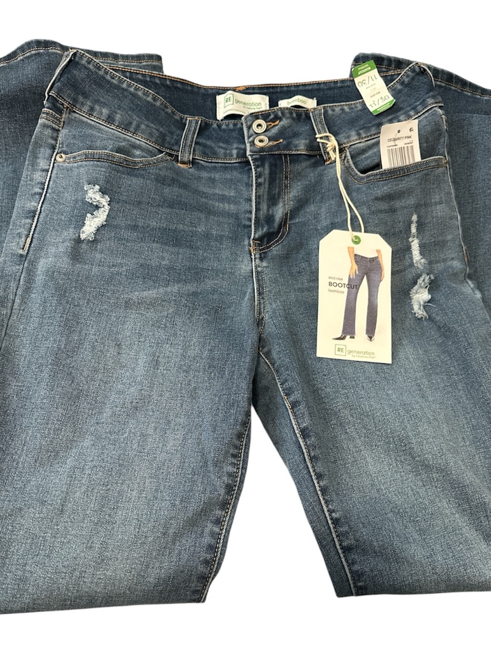 Celebrity Pink Midrise Bamboo Bootcut